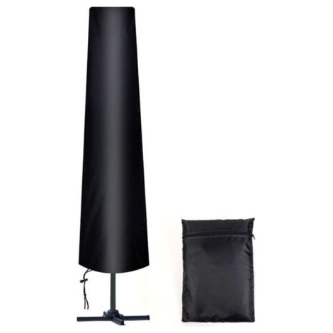 Bardusch - Housse Parasol Droit 300 cm,210D Oxford Housse de Protection pour Parasol avec Sac de Rangement,Résistant aux Intempéries,aux UV (1/4)