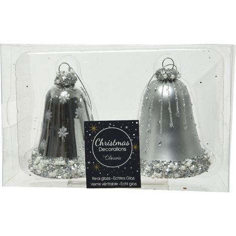 Pendaglioendino 2 Campane Argento 100x200