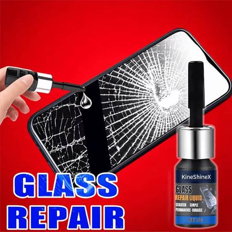 KineShineX Handy-Bildschirmreparaturmittel, Reparatur von Glaskratzern und gebrochenen Bildschirmen, Kleber zur Reparatur von Tablet-Bildschirmen, nahtlose Reparatur. (1/5)
