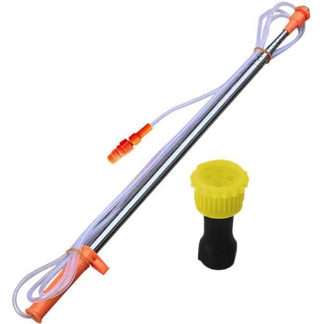 Pulverizador telescópico para jardín, herramienta de riego con varilla ajustable para patio, césped, granja, agricultura, accesorios de jardín al aire libre, 50-260 cm