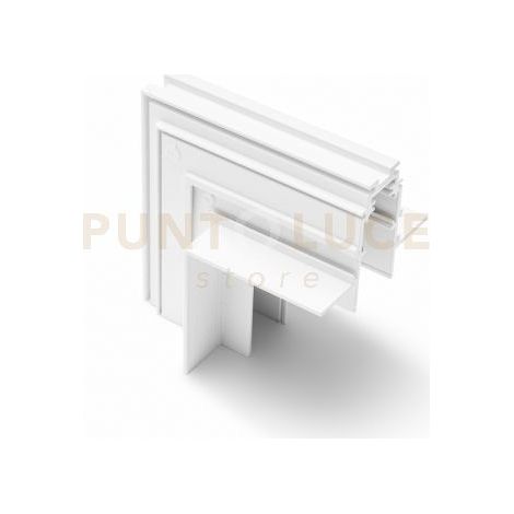 FIRENZE BI AO - ANGOLO 90° PARETE/SOFFITTO BIANCO SISTEMA BINARIO FIRENZE