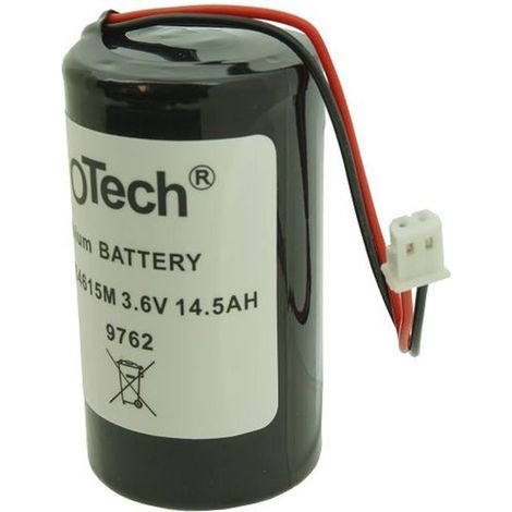 Batterie alarme - OTECH - VISONIC ER34615M W200 - 6 V - Haute fiabilité - Garantie 2 ans