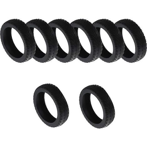 Lot de 8 protections de roues de valise en silicone, anti-bruit, compatibles avec la plupart des valises à 8 roues multidirectionnelles. (1/5)