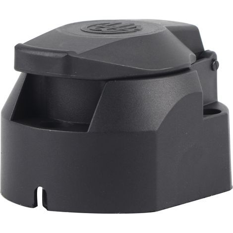 [Prise de remorque] - [Prise 7 broches] - [Imperméable] Socket pour véhicules tractés RV, matériel ABS et cuivre (1/5)