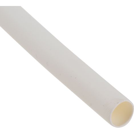 Gaine thermorétractable RS PRO, Dia. 6.4mm Blanc rétreint 2:1, 1.2m ( Prix pour Sachet de 1 )