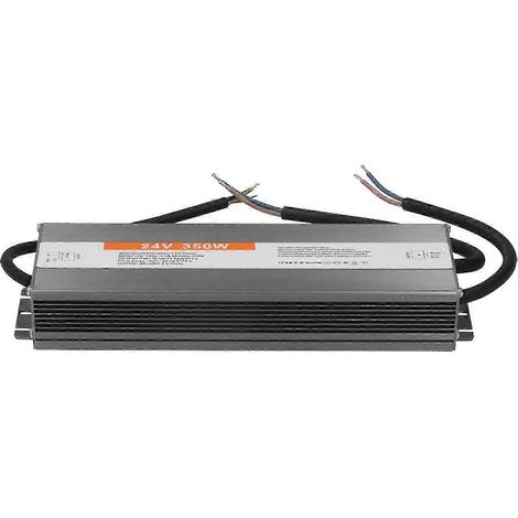Alimentation filaire ultra-mince étanche pour LED, transformateur de commutation AC170-250V 50/60Hz, 350W, sortie DC24V, bloc d’alimentation de secours pour bande lumineuse et projecteur. (1/5)