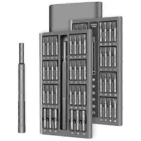 Kit de tournevis A63 63 en 1 pour le démontage et la maintenance de téléphones portables, tablettes et ordinateurs.