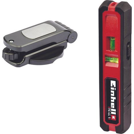 LIVELLA LASER MT.20 CON SUPPORTO PARETE (TCLL 1) EINHELL