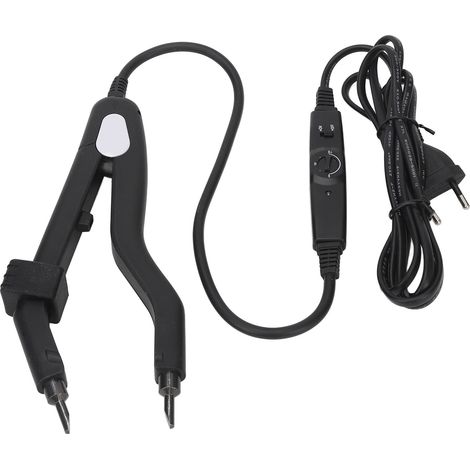 Kit de fusion pour extensions capillaires, fer à souder professionnel connecteur 100‑240V fiche UE, outil de connexion thermique pour cheveux. (1/5)