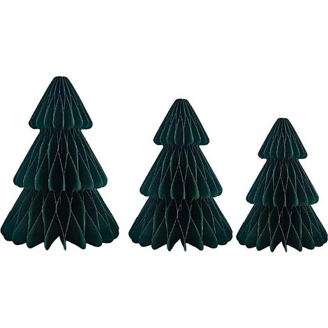 Pliable sapin de Noël ensemble, pour décoration de fête,Vert (1/5)