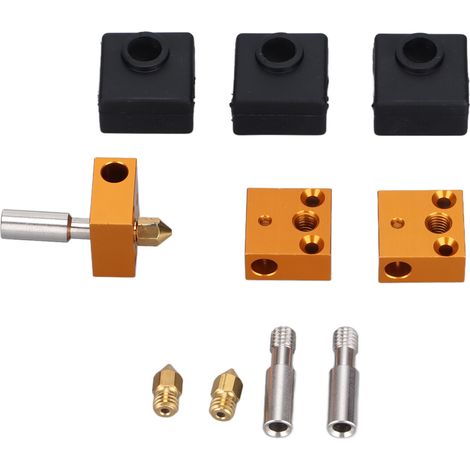 Gaine isolante en silicone pour blocs chauffants aluminium, kit d'extrudeuse d'imprimante 3D, pièces et accessoires (1/5)