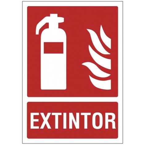 SEÃ‘AL 210X297 PVC EXTINTOR - EHLIS
