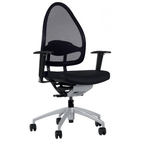 Chaise bureau tournante Open Base 10 noir