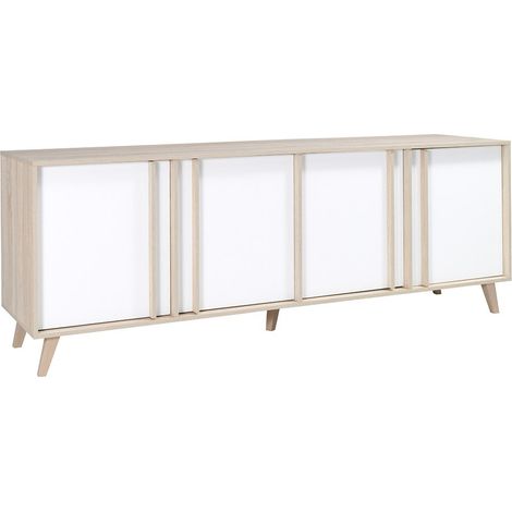 Buffet, credenza, mobile grande modello MALMO. Mobile dal design SCANDINAVO. Effetto ultra-trendy per il tuo soggiorno. (1/4)