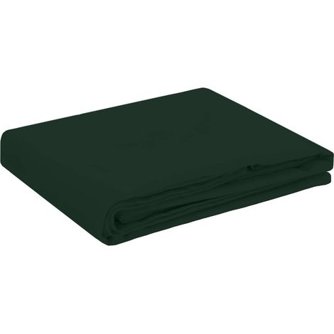 Table Cloth Square Dark Green 90 x 90 cm Polyester vidaXL (1/5)