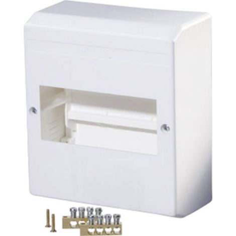 F-Tronic 7260015 KV06K Armadio di distribuzione Da parete Numero divisori = 6 Numero di righe = 1 Contenuto 1 pz.