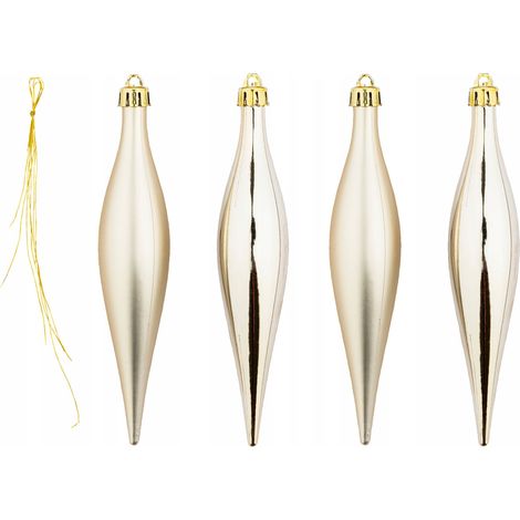 Decorazioni per l'albero di Natale LIVARNO home, 1 set oro (1/3)