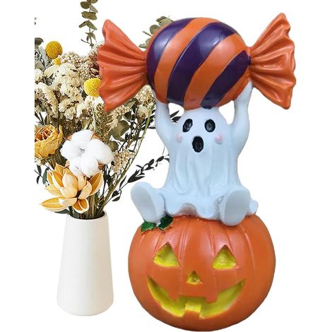 CCYKXAGénérique Petite Figurine d'halloween Statues décoratives fantôme  Figurine Décorative Bureau Pour Propriétaires,Locataires, Décorateurs, Appartement (1/5)