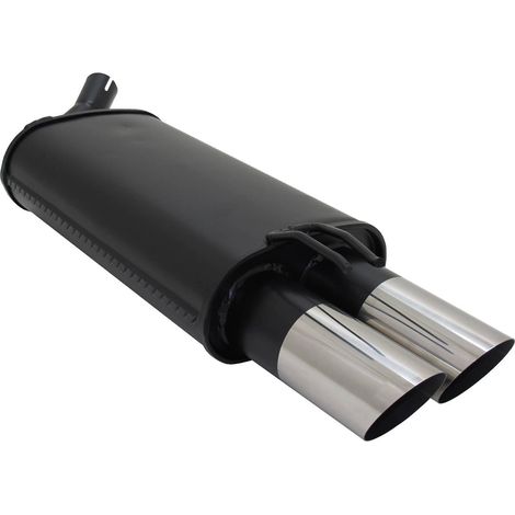 Silencieux Echappement Renault Twingo 93/07 - 2x76mm MS-27672805