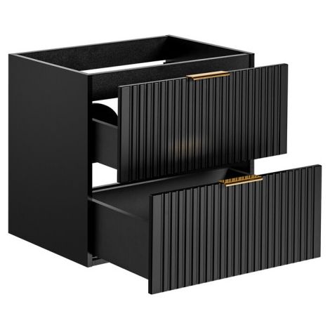 Meuble sous vasque 60 cm - Georgia Black - Livraison gratuite
