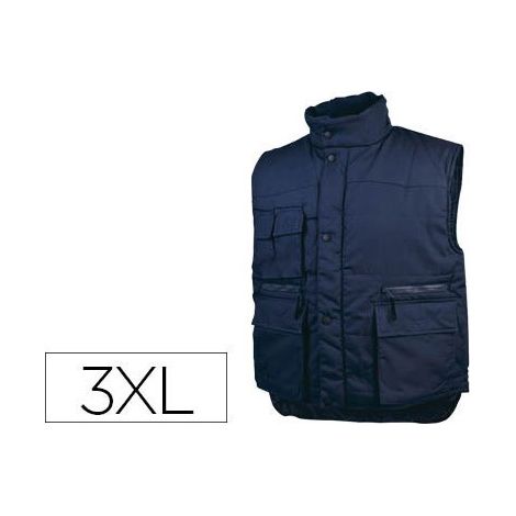 Gilet Deltaplus Imbottito Sierra 2 Blu/Orange Tg. Xxxl