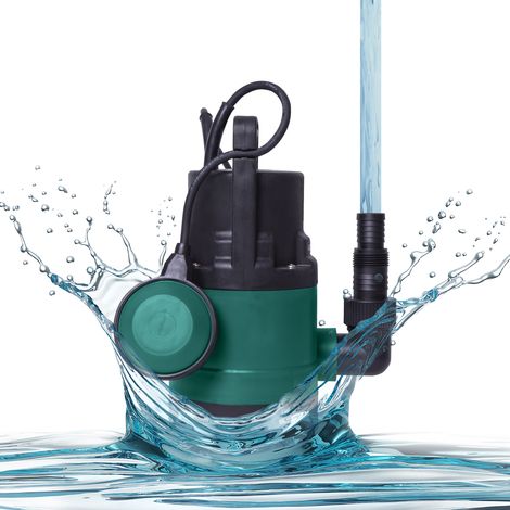 VONROC Bomba sumergible - Bomba para agua sucia - Bomba de agua - 400W - 8000l/h - Para agua sucia y limpia - Con interruptor de flotador (1/5)