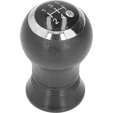Pommeau de levier de vitesse 5 vitesses ABS anti-âge noir bonne adhérence tête de levier de vitesse remplacement pour Yaris 2005-2010 (1/5)