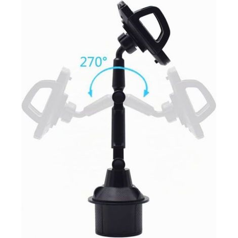 Porte-Gobelet Universel Réglable Col De Cygne Pour Voiture Compatible Avec Phone Et Téléphones Portables (1/5)