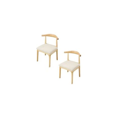 Lot de 2 housses de siège de chaise - 15 vert émeraude jaune (1/5)
