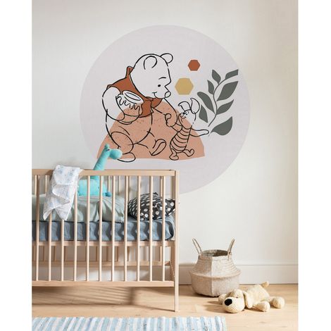 Komar Winnie Pooh Soulmate 125 x 125 cm, Stickers pour les murs DD1-036 (1/3)