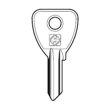 CHIAVE PIATTA OMEC OC1 SILCA - OTTONE NICHELATO - 10 pezzi