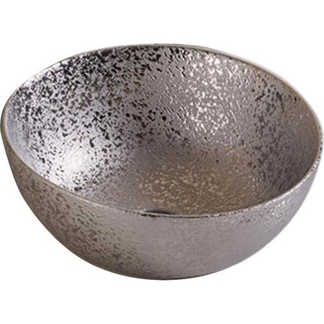 MOSAVIT PLUIE Lavabo Sobre Encimera De Cerámica Plata - ref: MSV-PLUIEP