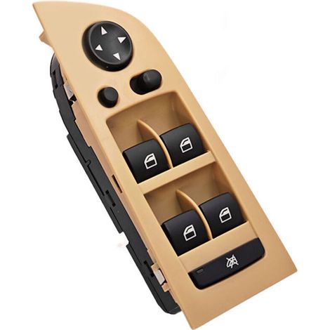 61319132135 est un interrupteur de commande pour le régulateur de vitre électrique côté conducteur des véhicules BMW Série 3.