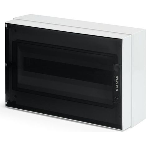 Scame centralino modulare parete ikona 18m din ip66 grigio 679.1018