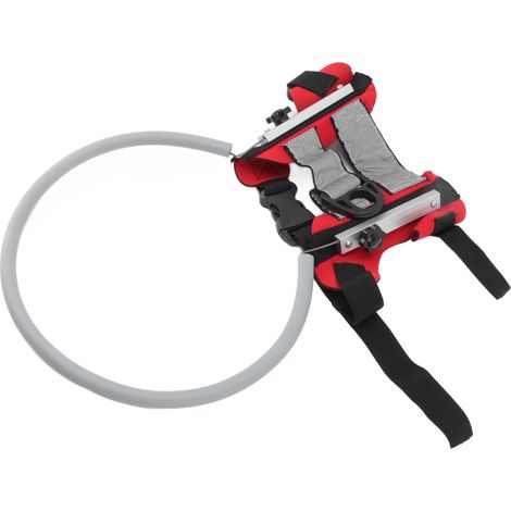 Leichtes und praktisches Antikollisionsgeschirr für blinde Hunde und Katzen mit reflektierenden Details. Farbe: Rot, Umfang: 22 cm. Gewicht: 4 bis 10 kg. (1/5)