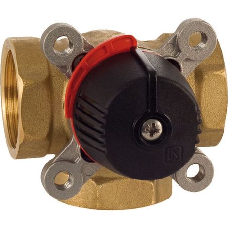 Thermador VC3V20 Compact 3-way TERMOMIX valve 3/4" Brass body Manual or optional motor