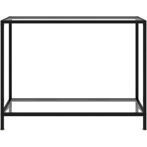 Maison Exclusive - Table console Transparent 100x35x75 cm Verre trempé (1/5)