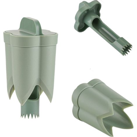 Extracteur de cœur de poivron ultime en ABS, outil de cuisine pour poivrons et piments (1/5)
