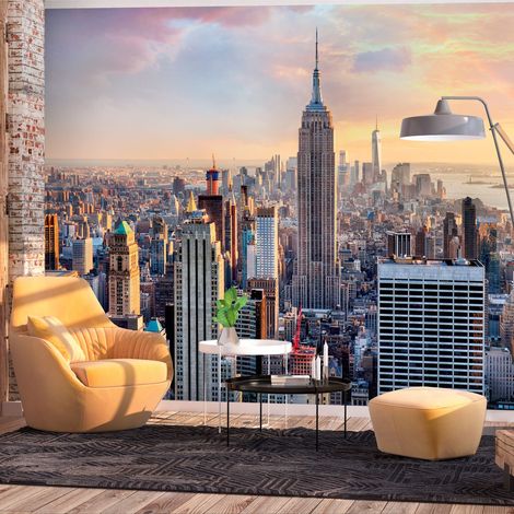 Fotomurale adesivo - Sunny Metropolis - 441x315 (1/4)