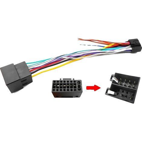 Cavo di alimentazione ISO, Plug and Play, compatibile con varie unità principali, opzione ISO da 5 pezzi (1/2)