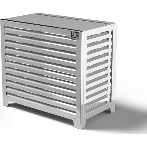 Cover Pompa di Calore 115x67x95 cm a Terra Indipendente Big Blade XL Bianco (1/5)
