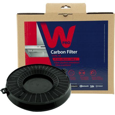 Filtro de carbón WPRO tipo 48 / AMC037 (1/5)