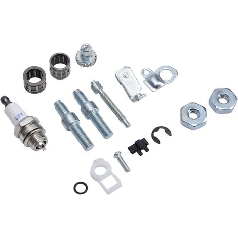 Pernos tensores de cadena, kit tensor de cadena perfectamente compatible, servicio prolongado y estable para Stihl 066 MS 660 A (1/5)