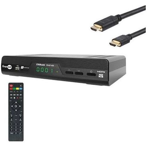 RECEPTEUR FRANSAT HD STARcom 9947+HDMI ( VENDU SANS CARTE FRANSAT) HD ME