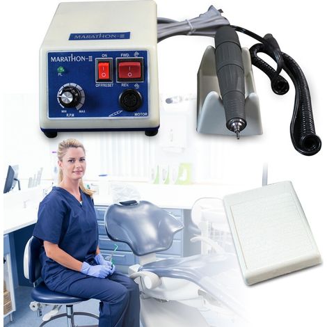 Marathon Zahntechnik Dental Lab Mikromotor Micromotor 35K RPM DHL NEU