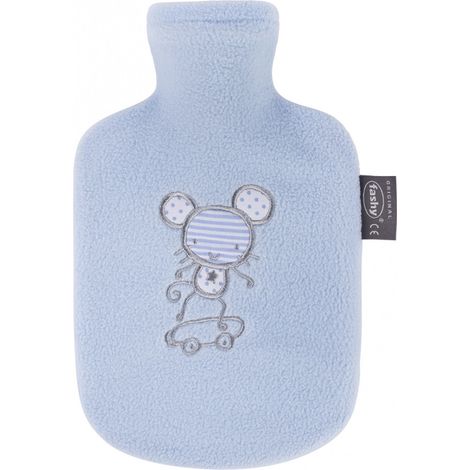 BOUILLOTTE ENFANT ANIMAUX BLEU 0.8L