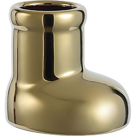 Vase en céramique Petites Bottes Rouges Décoration Noël Placage Or Petit Format Design Créatif Inspiré Chaussures (1/5)