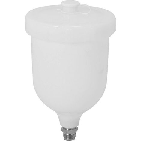 Godet de rechange 600 ml pour pistolet à peinture Devilbiss GTI / TEKNA Pro Pri FLG NewWhite (1/5)