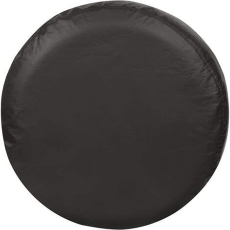 14 pouces Housse de pneu de secours Couverture roue pour tout diamètre (24"-26") protection antipoussière imperméable PVC de voiture
