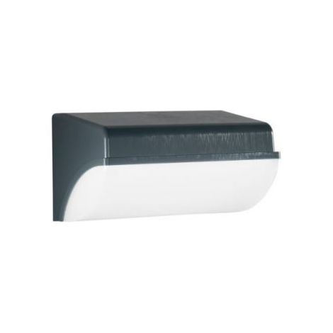 APPLIQUE LED BORDER ANTRACITE BIANCO IN POLICARBONATO 30W 3550LM 4000K IP65 230V Nero